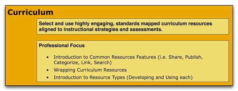 Curriculum Professional Activities